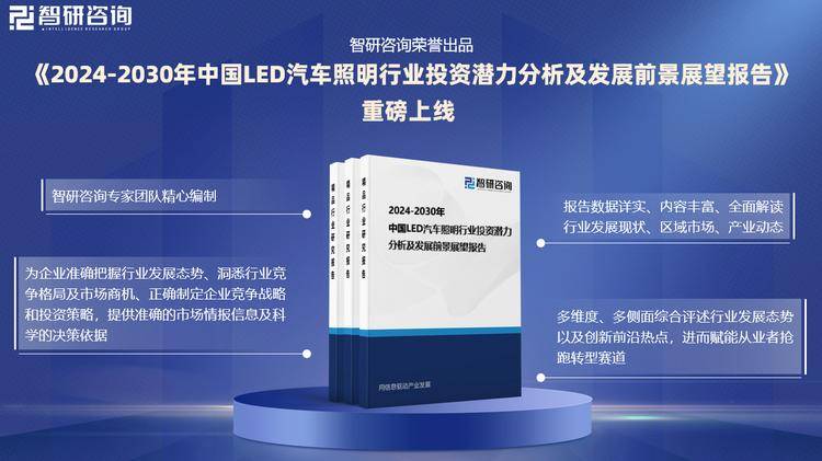 米乐m62024版中国LED汽车照明产业发展概况、市场竞争格局分析报告（智研咨询发布）(图1)
